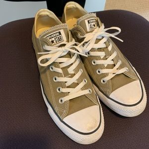 Dark Green Converse All Star